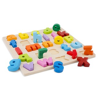 New Classic Toys - Alfabet puzzel (kleine letters)